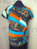 T-shirt damski – KOLOROWE ORIGAMI