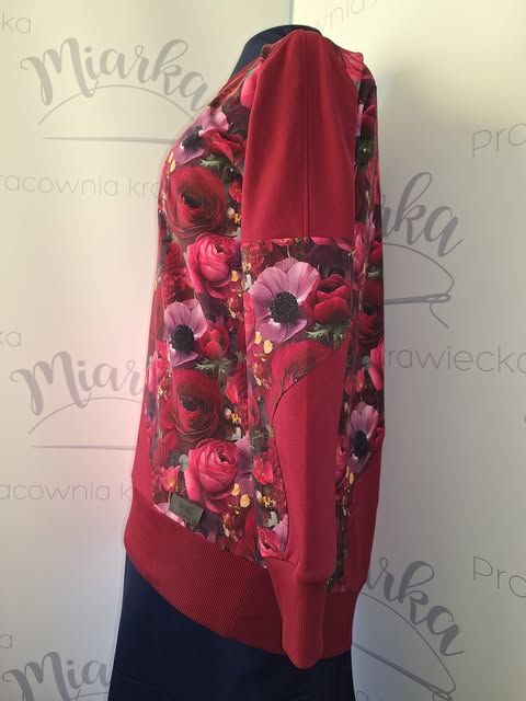 Bluza damska Patchwork – OGRÓD NA SKRAWKACH