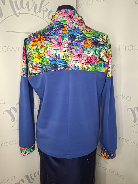 Bluza damska dresowa ze stójką – CHABROWE POLA