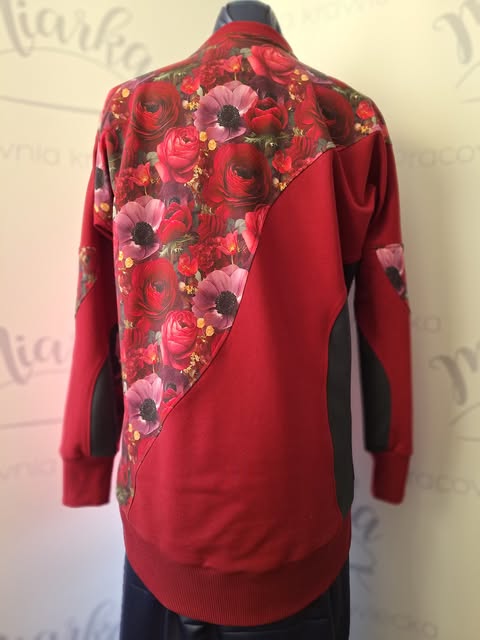 Bluza damska Patchwork – OGRÓD NA SKRAWKACH