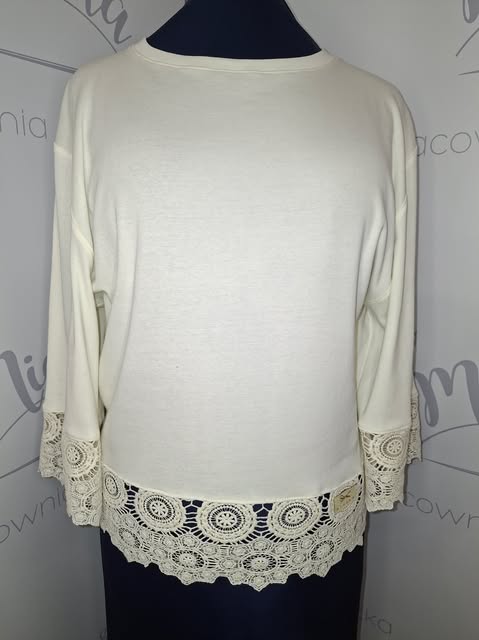 T-shirt damski – LEKKA KORONKA